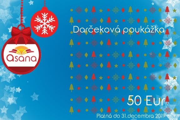 Darčeková poukážka 50 Eur